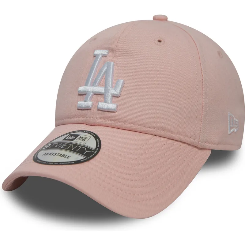 epci-curbata-roz-reglabila-9twenty-essential-packable-de-los-angeles-dodgers-mlb-de-new-era