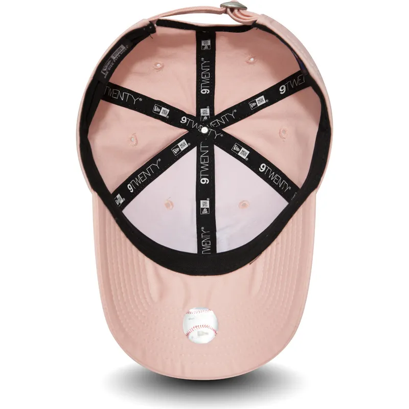 epci-curbata-roz-reglabila-9twenty-essential-packable-de-los-angeles-dodgers-mlb-de-new-era
