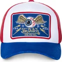epci-curbata-alb-snapback-truck18-de-von-dutch