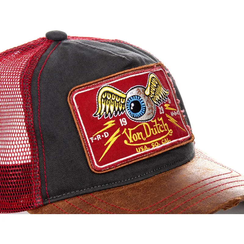 epci-curbata-negru-snapback-truck04-de-von-dutch