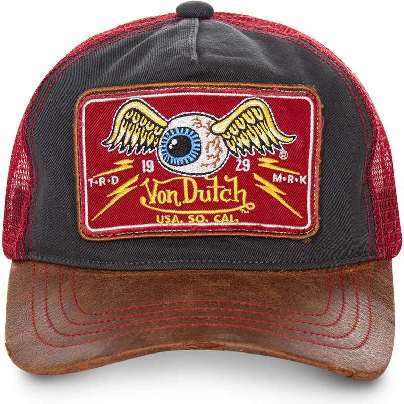 epci-curbata-negru-snapback-truck04-de-von-dutch