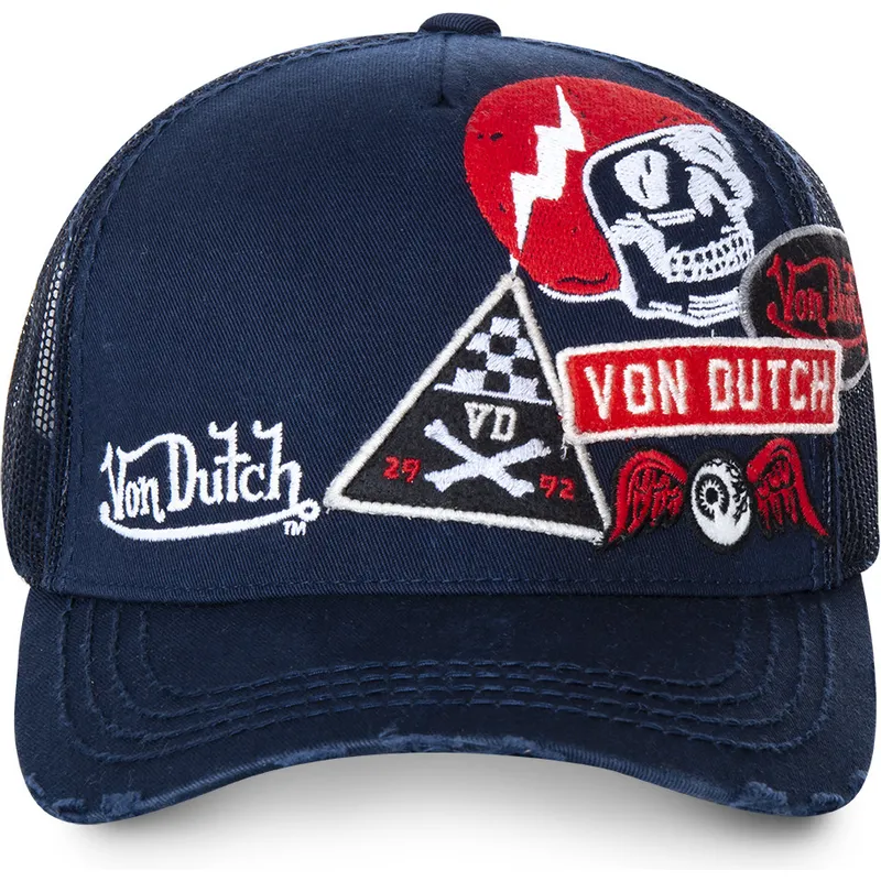 epci-curbata-bleumarin-snapback-murph3-de-von-dutch