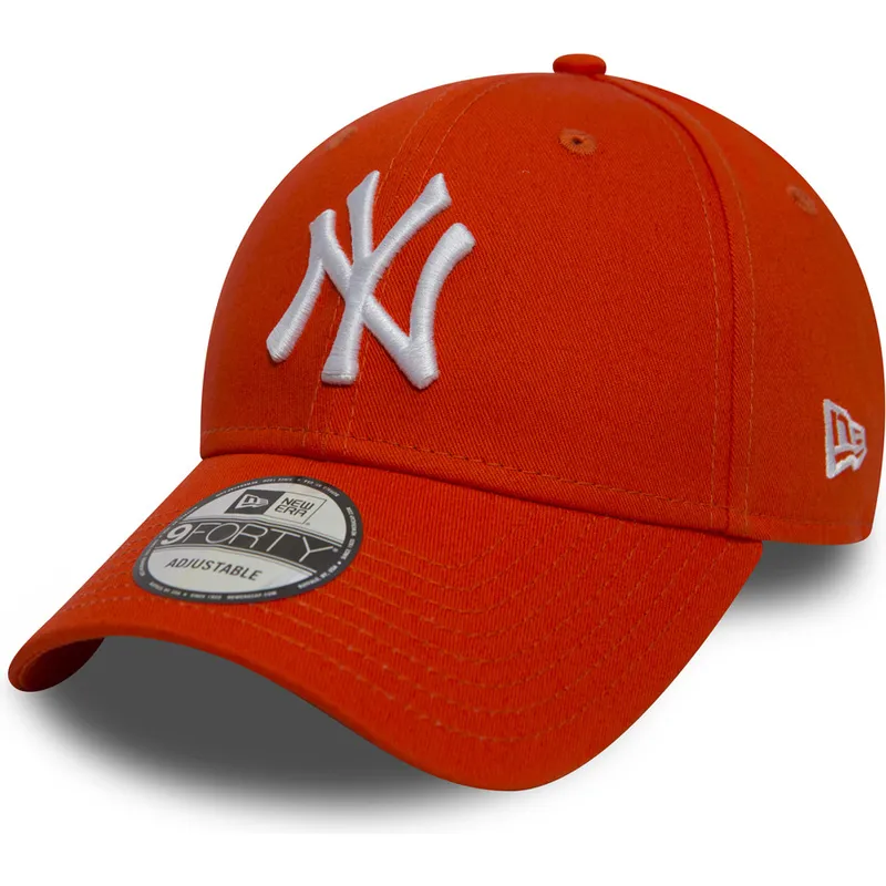 epci-curbata-portocaliu-reglabila-9forty-essential-de-new-york-yankees-mlb-de-new-era