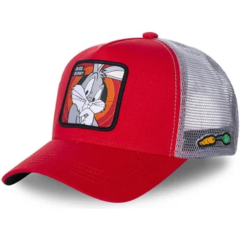 Cap curbată red snapback Bugs Bunny Looney Tunes de Capslab