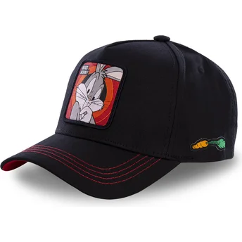 casquette-courbee-noire-snapback-bugs-bunny-bug2-looney-tunes-capslab