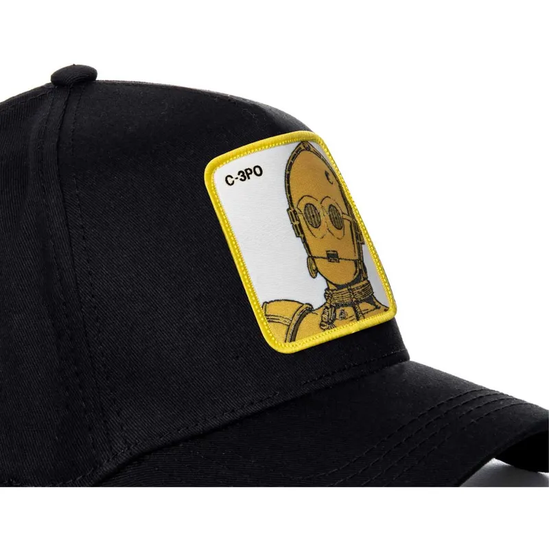 epci-curbata-negru-snapback-c3p3-c-3po-star-wars-de-capslab