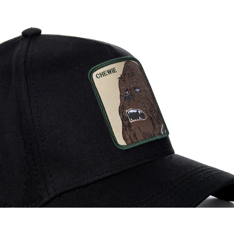 epci-curbata-negru-snapback-che3-chewbacca-star-wars-de-capslab
