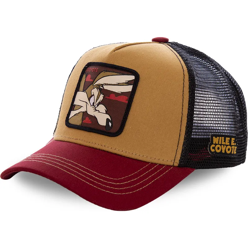 cap-curbata-brown-snapback-coyote-looney-tunes-de-capslab