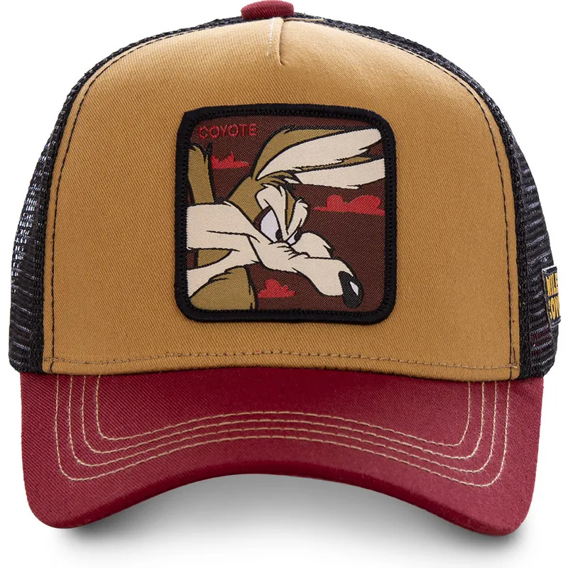 cap-curbata-brown-snapback-coyote-looney-tunes-de-capslab
