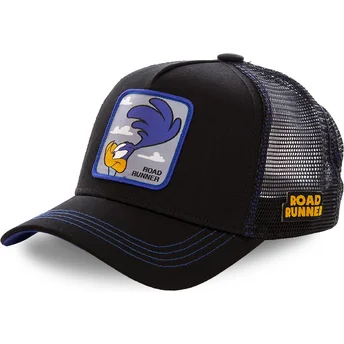 Cappellino trucker nero Road Runner ROA1 Looney Tunes di Capslab