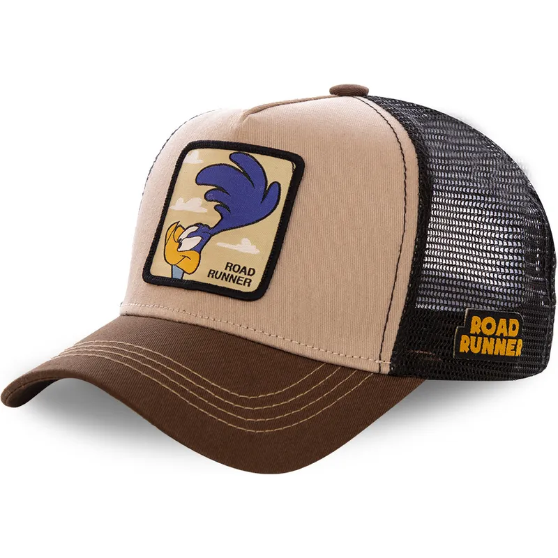 cap-curbata-brown-snapback-roadrunner-looney-tunes-de-capslab