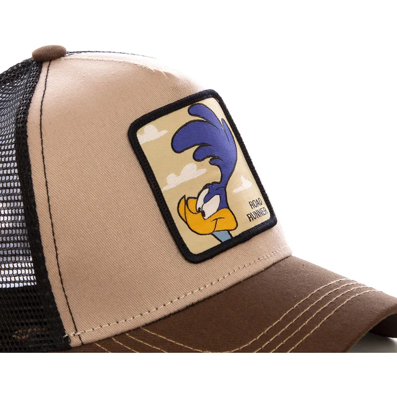cap-curbata-brown-snapback-roadrunner-looney-tunes-de-capslab