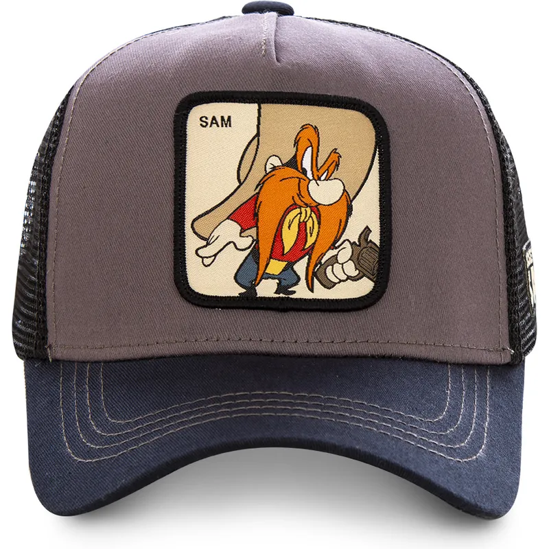 epci-curbata-gri-snapback-sam2-sam-mustacios-looney-tunes-de-capslab