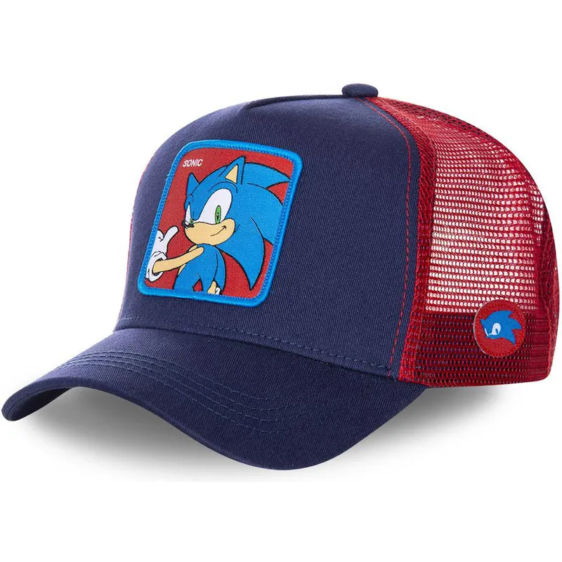 epci-curbata-bleumarin-snapback-so1-sonic-sonic-the-hedgehog-de-capslab