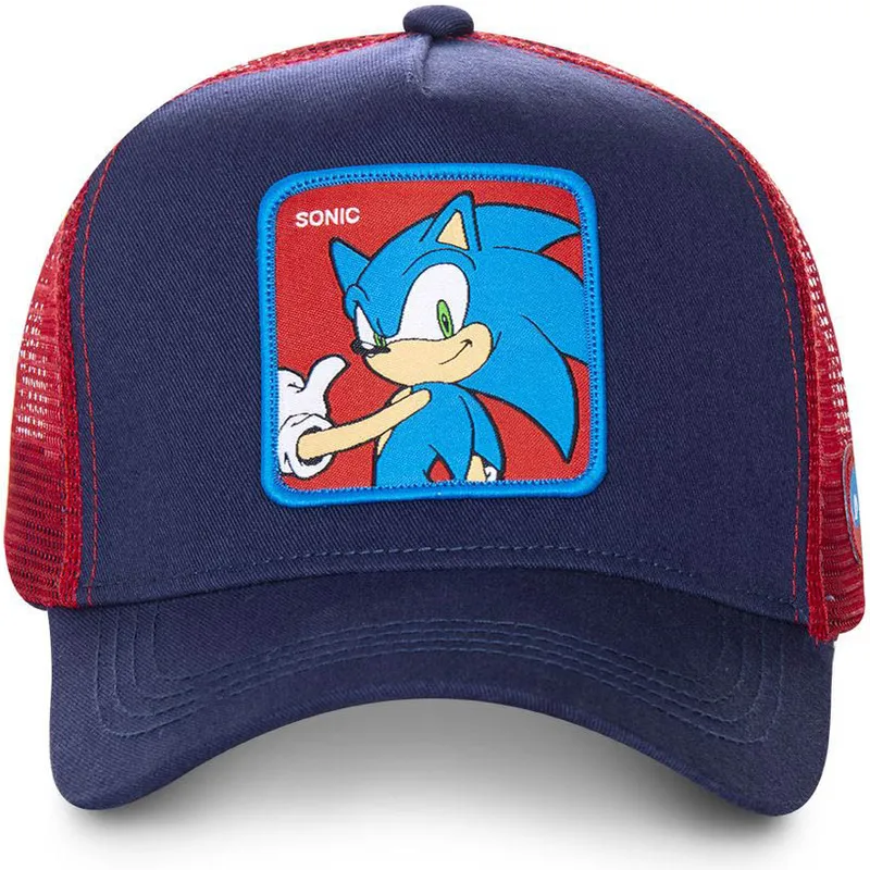 epci-curbata-bleumarin-snapback-so1-sonic-sonic-the-hedgehog-de-capslab