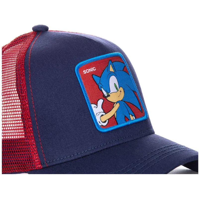 epci-curbata-bleumarin-snapback-so1-sonic-sonic-the-hedgehog-de-capslab