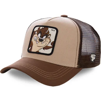 Cap curbată brown snapback Diablo Tasmanian Devil Looney Tunes de Capslab