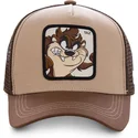 epci-curbata-maro-snapback-diavolul-tasmanian-looney-tunes-de-capslab