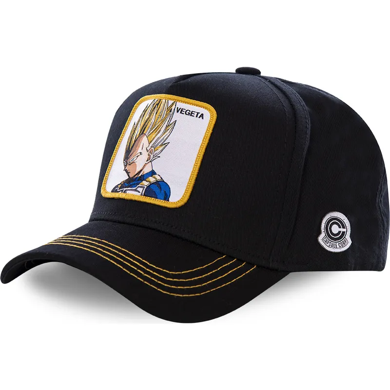 cap-curbata-black-snapback-vegeta-dragon-ball-de-capslab