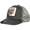 casquette-trucker-grise-tigre-eye-of-the-tiger-goorin-bros