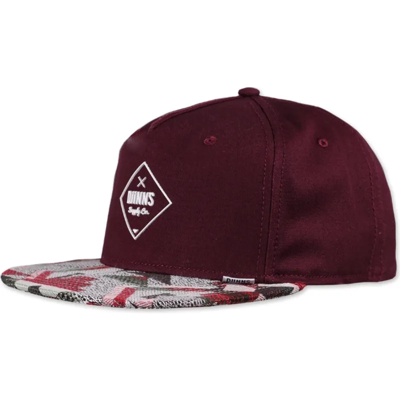 keps-5-panel-vinrod-snapback-rubber-aztek-fran-djinns