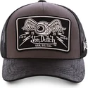 epci-curbata-gri-snapback-damaged-de-von-dutch