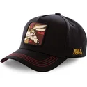 epci-curbata-negru-snapback-coy3-coiot-looney-tunes-de-capslab