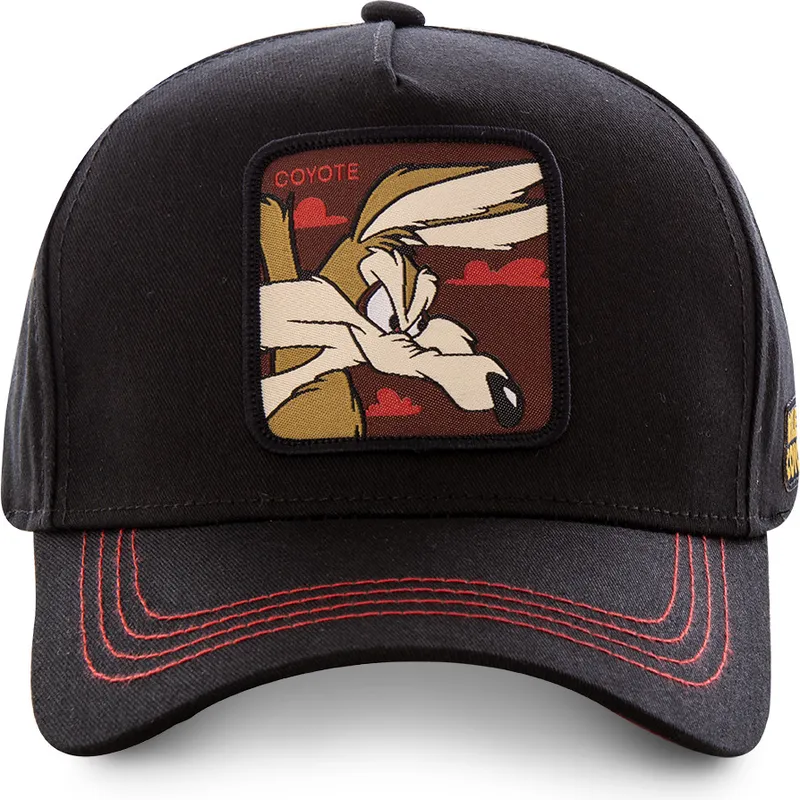epci-curbata-negru-snapback-coy3-coiot-looney-tunes-de-capslab