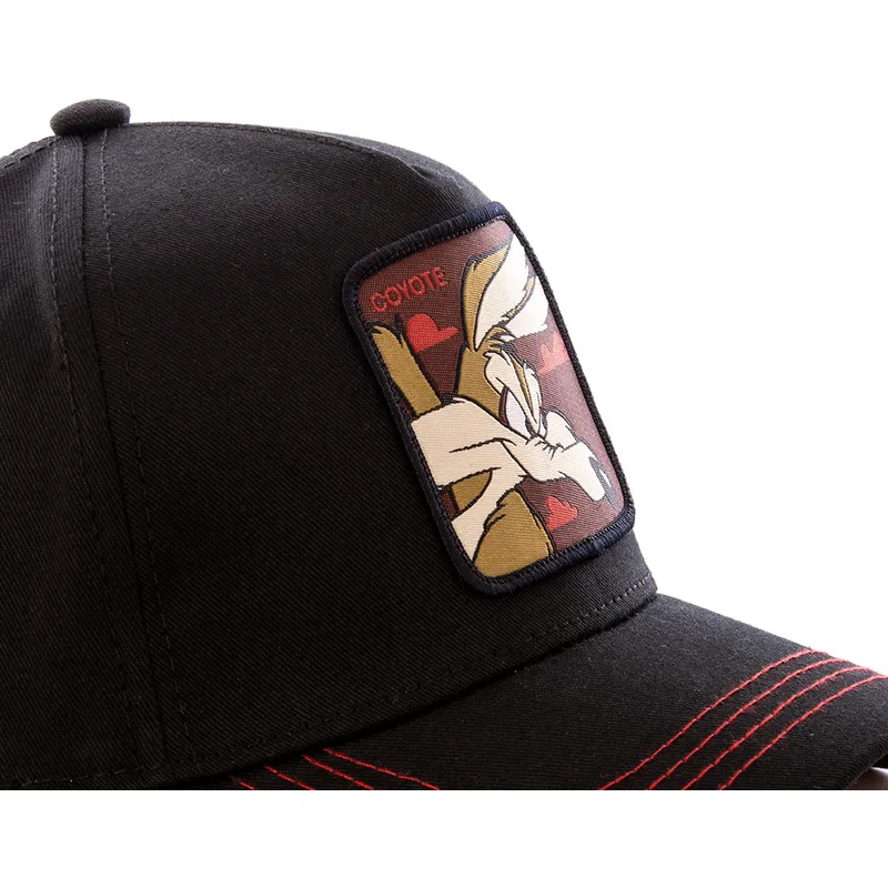 epci-curbata-negru-snapback-coy3-coiot-looney-tunes-de-capslab