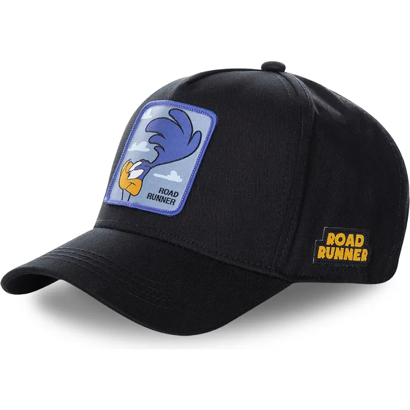 epci-curbata-negru-snapback-roa3-roadrunner-looney-tunes-de-capslab
