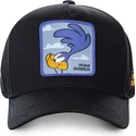 epci-curbata-negru-snapback-roa3-roadrunner-looney-tunes-de-capslab