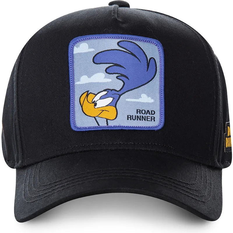 epci-curbata-negru-snapback-roa3-roadrunner-looney-tunes-de-capslab