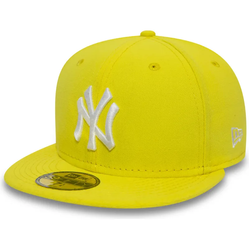 epci-plata-galben-fitted-59fifty-essential-de-new-york-yankees-mlb-de-new-era
