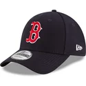verstellbare-9forty-the-league-boston-red-sox-mlb-kappe-in-marineblau-von-new-era