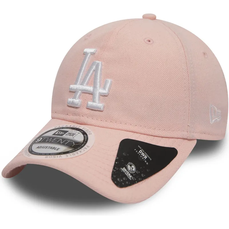 epci-curbata-roz-reglabila-9twenty-dryera-packable-de-los-angeles-dodgers-mlb-de-new-era