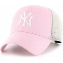 epci-curbata-roz-snapback-mvp-flagship-de-new-york-yankees-mlb-de-47-brand