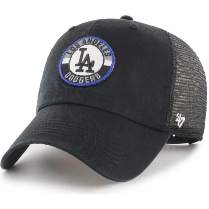 epci-curbata-negru-snapback-clean-up-porter-de-los-angeles-dodgers-mlb-de-47-brand