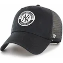 epci-curbata-negru-snapback-clean-up-porter-de-new-york-yankees-mlb-de-47-brand