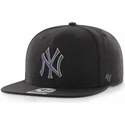 epci-plata-negru-snapback-captain-iridescent-de-new-york-yankees-mlb-de-47-brand