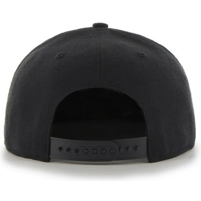 gorra-plana-negra-snapback-captain-no-shot-de-pittsburgh-pirates-mlb-de-47-brand
