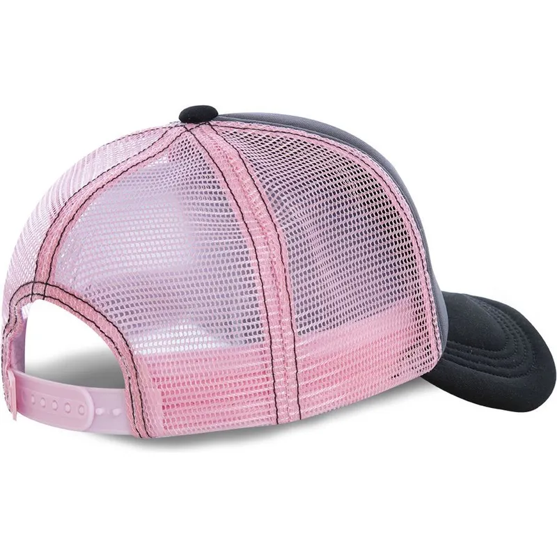 epci-curbata-gri-snapback-rosa-buu3m-kid-buu-dragon-ball-de-capslab