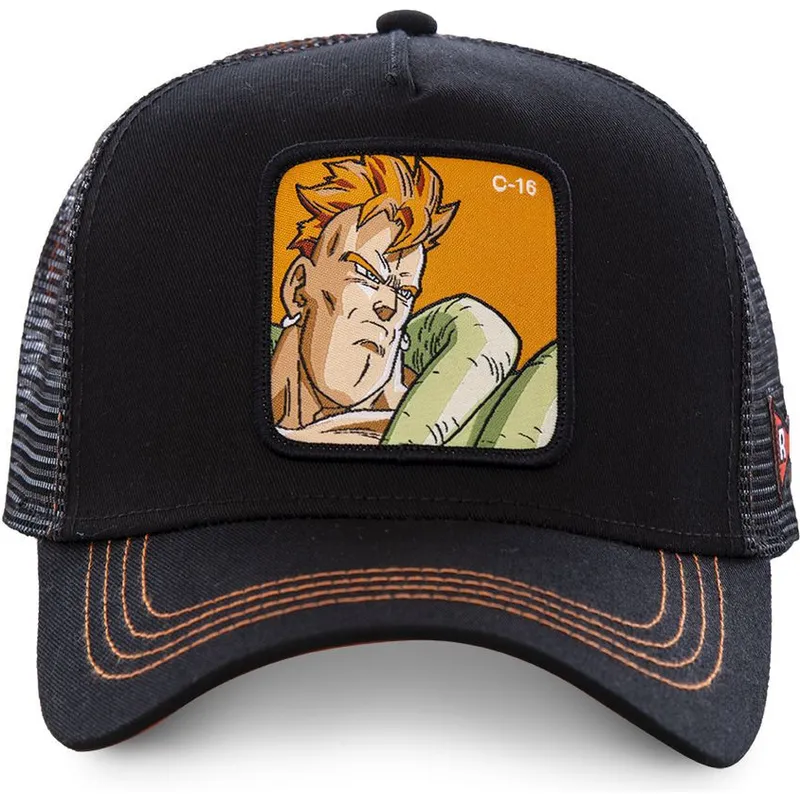epci-curbata-negru-snapback-androide-c16b-c-16-dragon-ball-de-capslab