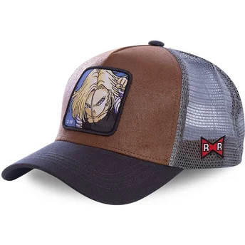 epci-curbata-maro-snapback-androide-c18a-c-18-dragon-ball-de-capslab