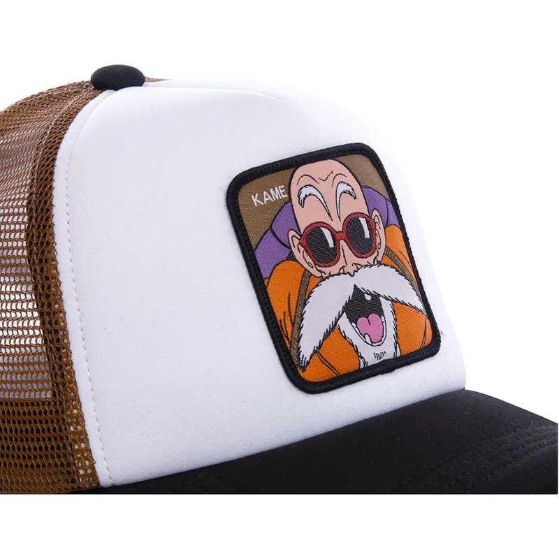 epci-curbata-alb-snapback-kam3m-maestrul-roshi-dragon-ball-de-capslab