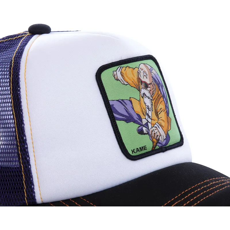 epci-curbata-alb-snapback-kam6m-maestrul-roshi-dragon-ball-de-capslab