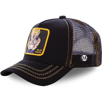 Cap curbată black snapback Vegeta Dragon Ball de Capslab