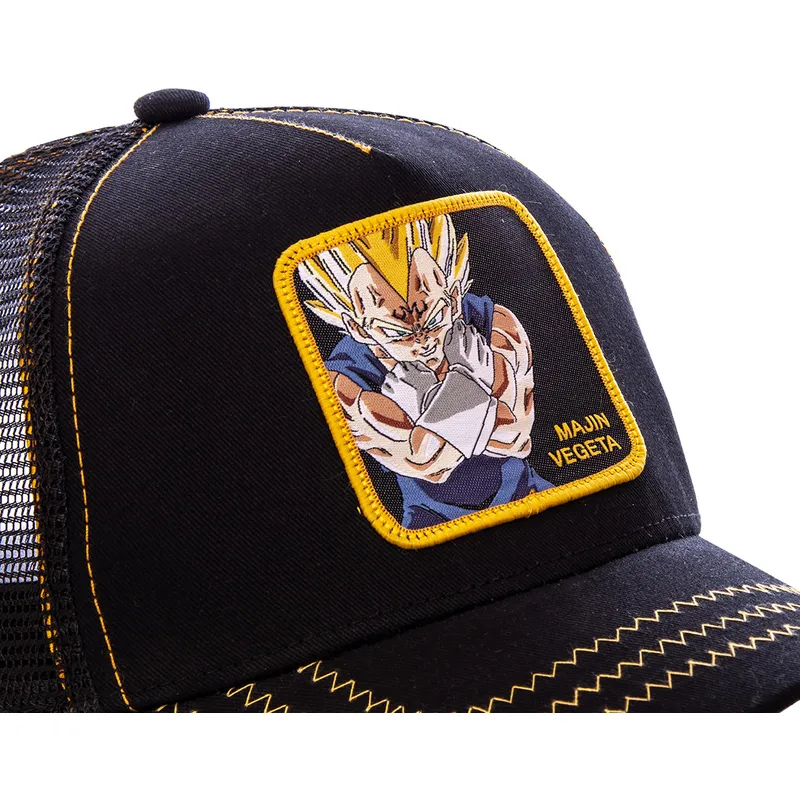 cap-curbata-black-snapback-vegeta-dragon-ball-de-capslab