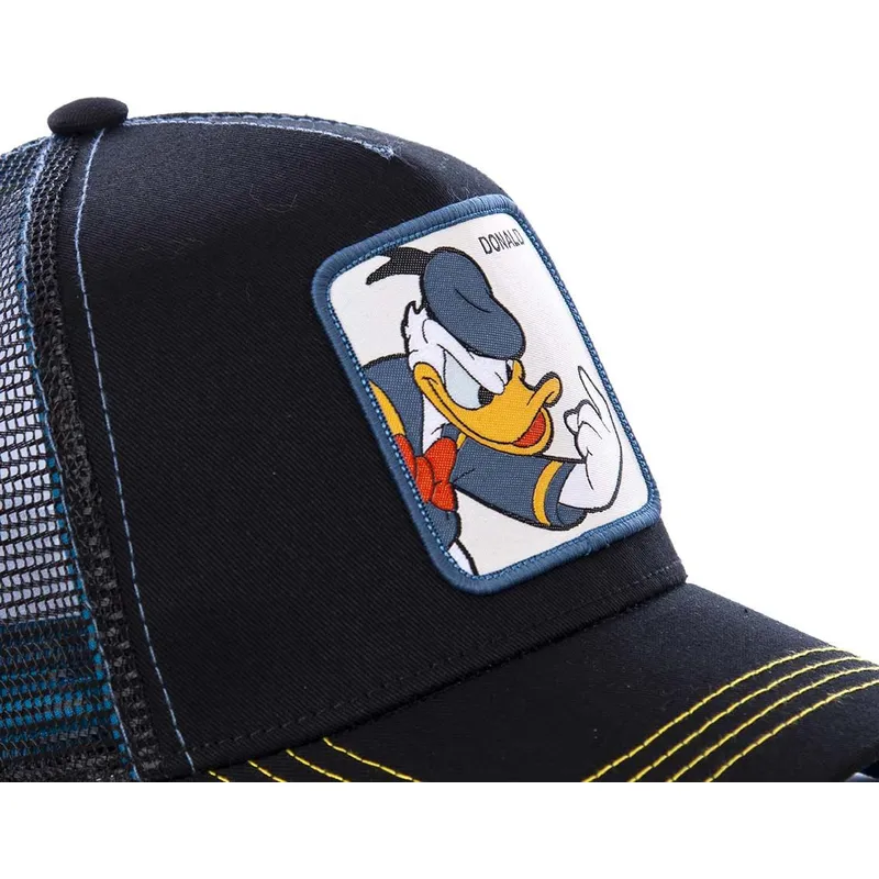 epci-curbata-negru-snapback-don2-donald-duck-disney-de-capslab