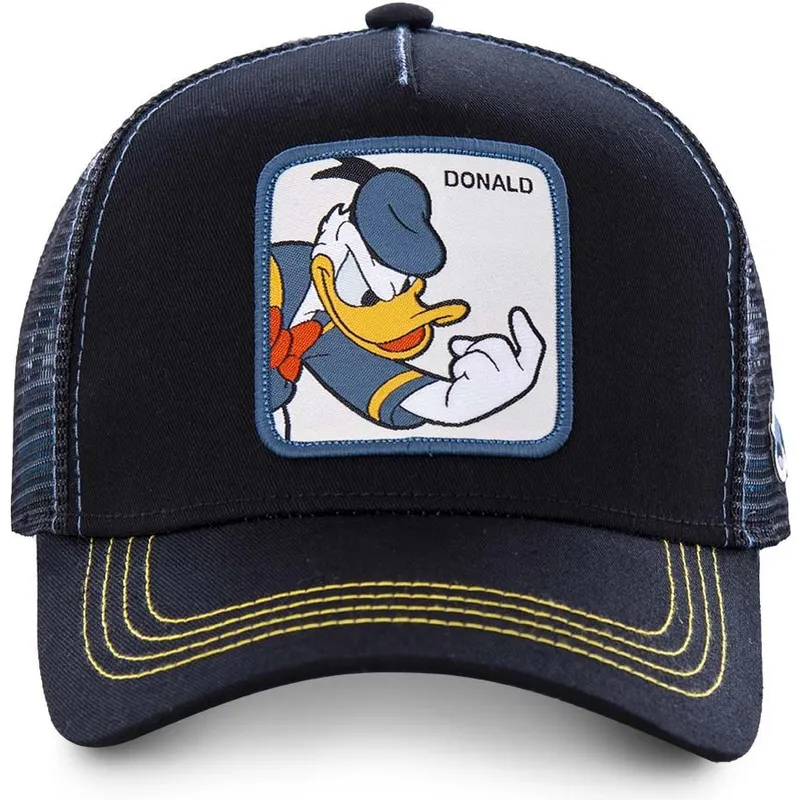 epci-curbata-negru-snapback-don2-donald-duck-disney-de-capslab