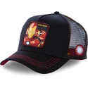 epci-curbata-negru-snapback-iro2-iron-man-marvel-comics-de-capslab